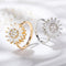 Lunel Jewels™ Crystal Sunflower Spinner Ring