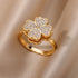 Lunel Jewels™ Clover Spinner Ring